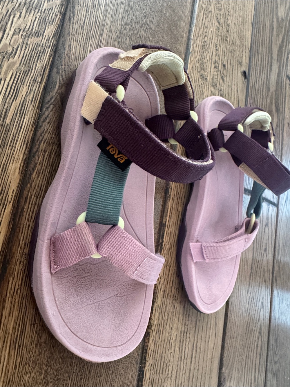 Teva Kids Pink Adjustable Strap Sandals size 13